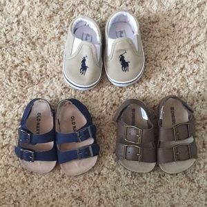 Baby Boy Shoes (3 pairs)